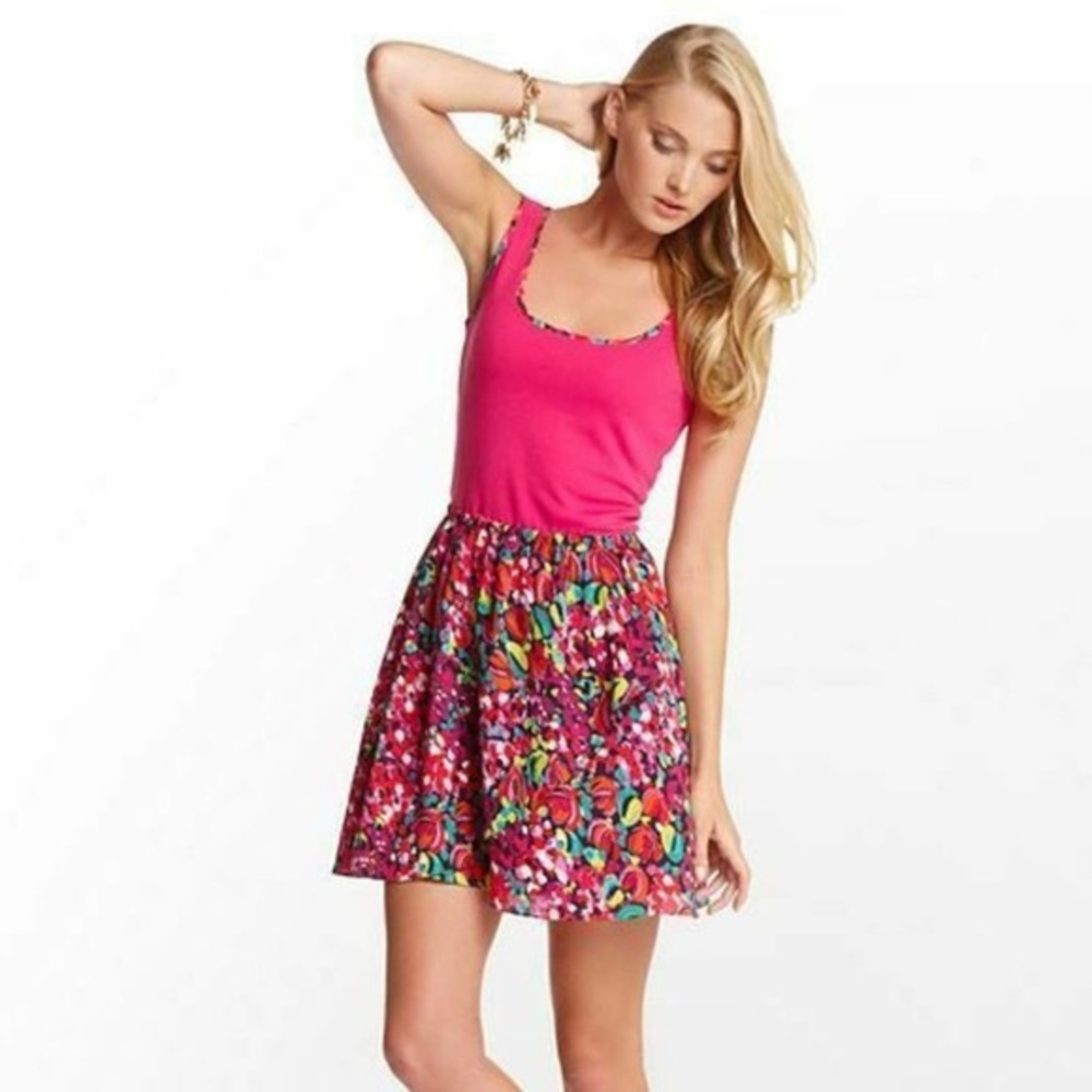 Lilly Pulitzer Megyn Dress Wild Confetti - Small